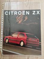 Folders Citroën ZX, Citroën, Ophalen of Verzenden, Zo goed als nieuw