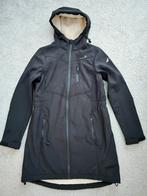 Nieuwe zwarte softshell jas lang dames maat S, Zwart, Nieuw, Ophalen of Verzenden, Mountain Peak