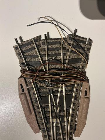 Fleischmann elektrische Driewegwissel H0 nr. 6157 (6158) beschikbaar voor biedingen