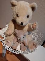 Twee beren, Verzamelen, Beren en Cherished Teddies, Ophalen of Verzenden, Zo goed als nieuw, Stoffen beer, Overige merken