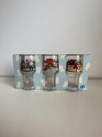 Oude Suske en Wiske glazen (in verpakking), Ophalen of Verzenden, Zo goed als nieuw, Bierglas