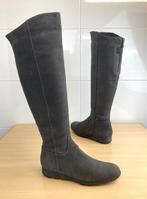 Lamica suede grijze overknee laarzen mt 39 prima staat, Hoge laarzen, Lamica, Ophalen of Verzenden, Zo goed als nieuw