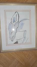 Lucebert  Pentekening  Gesigneerd en Gedateerd  Afmetingen c, Antiek en Kunst, Ophalen
