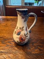 Delfts Polychroom Kruikje met Bloemmotieven, Ophalen of Verzenden