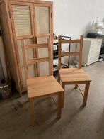 3 Ikea Ivar stoelen - onbehandeld grenen, Huis en Inrichting, Woonaccessoires | Kamerschermen, Ophalen, Gebruikt