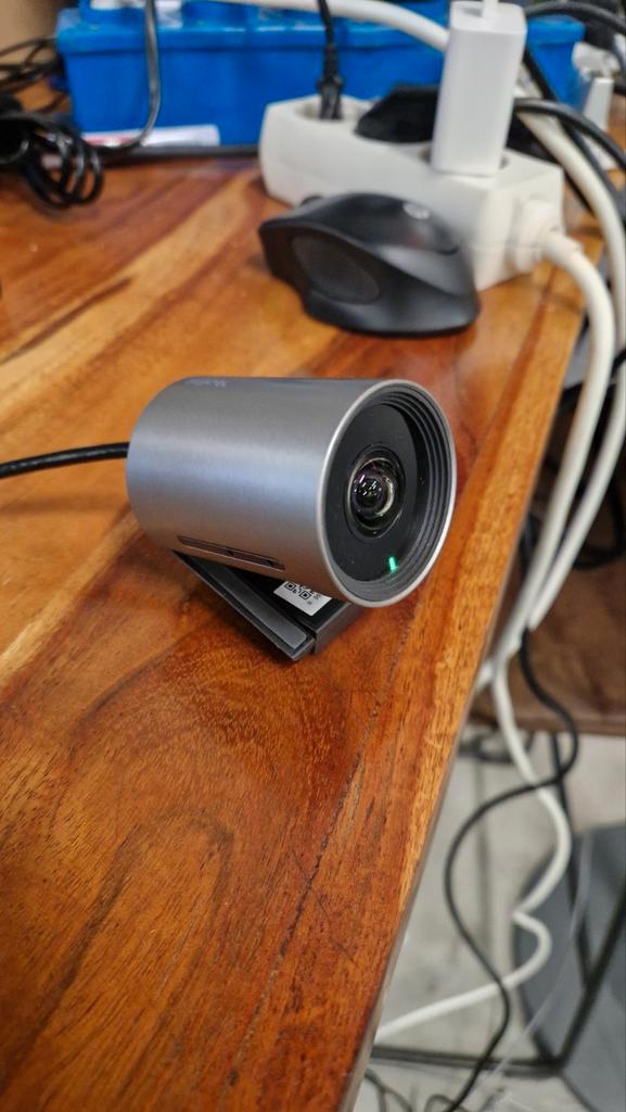 Yealink UVC30 Webcam, Computers en Software, Webcams, Gebruikt, Bedraad, ChromeOS, MacOS, Windows, Android, iOS, Monitorclip, Microfoon