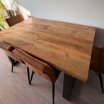 Eettafel ‘trevor’ 78x160x100, Ophalen, 200 cm of meer, 50 tot 100 cm, Zo goed als nieuw