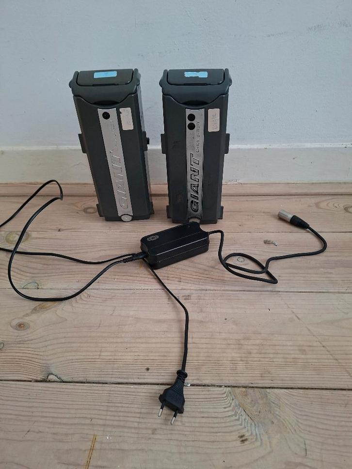 Gereviseerde accu's voor Giant twist, Fietsen en Brommers, Fietsaccessoires | Fietsaccu's, Zo goed als nieuw, Ophalen of Verzenden