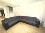 GRATIS HOEKBANK ZWART/GRIJS, Huis en Inrichting, Gebruikt, Overige maten, Hoekbank, 300 cm of meer