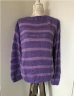 Handgebreide Trui, Kleding | Dames, Truien en Vesten, Ophalen of Verzenden, Zo goed als nieuw, Maat 42/44 (L), Paars