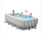 Intex zwembad met accessoires, Gebruikt, Rechthoekig, 80 tot 120 cm, Opzetzwembad
