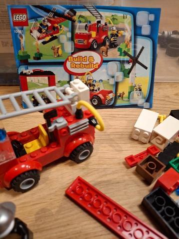 Lego build en rebuild mijn eerste brandweer kazerne 10661 beschikbaar voor biedingen