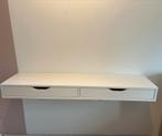 IKEA EKBY ALEX / RAMSHULT Wit Bureau met Lades, 119x29cm, Ophalen, Zo goed als nieuw, Bureau