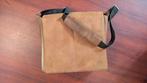 Knomo leren schoudertas, Overige merken, Gebruikt, Bruin, Ophalen of Verzenden