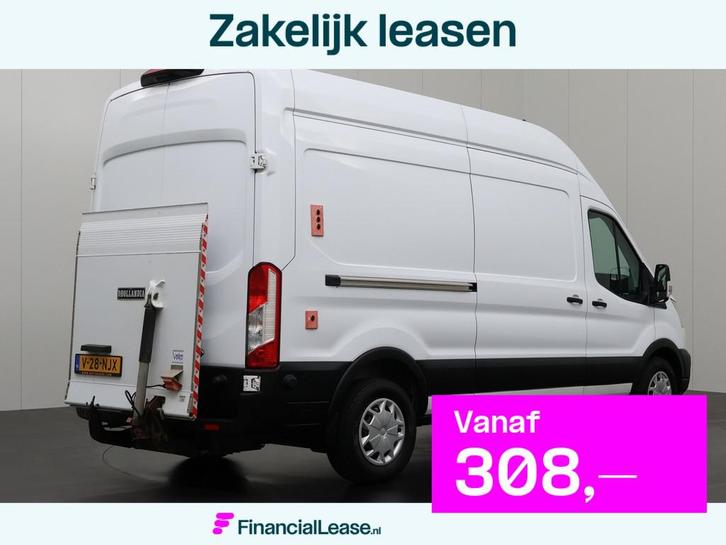 Ford Transit 2.0TDCi 130PK L3H3 Laadklep | Navigatie | Camer, Auto's, Bestelauto's, Bedrijf, Lease, Financial lease, ABS, Achteruitrijcamera