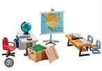 Playmobil aardrijkskunde lokaal 9810, Ophalen of Verzenden, Zo goed als nieuw, Complete set