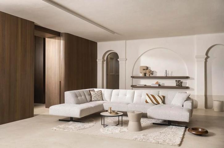 Montél Traffic Zitbank - Nieuw en ongebruikt, Huis en Inrichting, Banken | Voetenbanken en Poefen, Nieuw, 125 cm of meer, 125 cm of meer