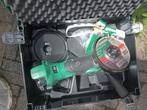 Hikoki met accu slijptol 18v ZONDER DOOS, Ophalen, Zo goed als nieuw, Minder dan 700 watt, Haakse handslijpmachine