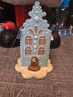 Kerst huisje blauw, Diversen, Kerst, Ophalen of Verzenden, Nieuw