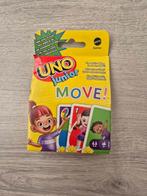 Uno Junior - Move!, Hobby en Vrije tijd, Gezelschapsspellen | Kaartspellen, Ophalen of Verzenden, Gebruikt
