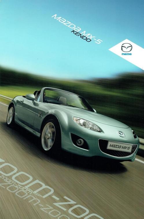 Folder Mazda MX-5 Kendo (Engelse uitgave - 2011), Boeken, Auto's | Folders en Tijdschriften, Gelezen, Mazda, Verzenden