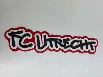 FC Utrecht bord - gepersonaliseerd (60 cm) beschikbaar voor biedingen