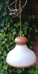 Steinhauer vintage  mushroom hanglamp -seventies design, Gebruikt, Metaal, Dutch design - seventies - Steinhauer, Ophalen of Verzenden
