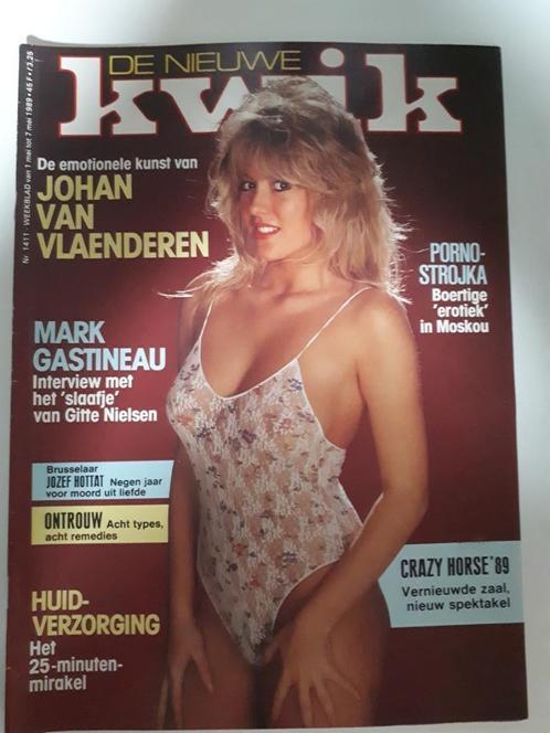 Kwik Magazine 1988/89 Pakket van 5 stuks (Pakket 1), Boeken, Tijdschriften en Kranten, Gelezen, Overige typen, Ophalen of Verzenden