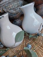Vazen offwhite Petti Rossi keramiek vaas creme 2 stuks Nieuw, Huis en Inrichting, Woonaccessoires | Vazen, Ophalen of Verzenden