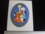 sticker energie? zuinig ermee! donald duck 1980, Verzenden, Zo goed als nieuw, Strip of Tekenfilm