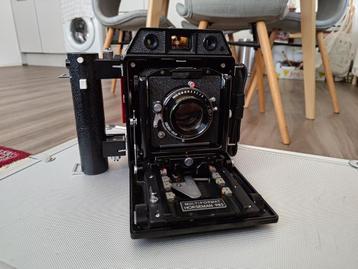 Horseman 985 Multiformat camera incl. 4x5 adaptor back beschikbaar voor biedingen