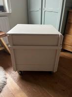 Beige speelgoedkist op wieltjes, Huis en Inrichting, Woonaccessoires | Kisten, Ophalen, Gebruikt, 50 tot 100 cm, 50 tot 75 cm