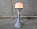 Doria Leuchten Vloerlamp Wit, 1970s, Huis en Inrichting, Lampen | Vloerlampen, Ophalen, Gebruikt, Mid-century, vintage, brutalist, Doria Leuchten, vloerlamp