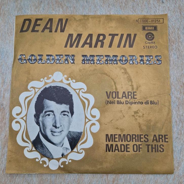 Dean Martin - Golden volare Single, Cd's en Dvd's, Vinyl Singles, Gebruikt, Single, Pop, 7 inch, Ophalen of Verzenden