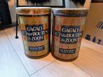 2x van Houten Cacao winkelblik, Verzamelen, Blikken, Ophalen of Verzenden, Zo goed als nieuw, Overige