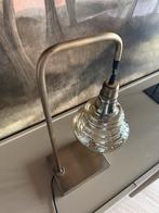 Antieke Brass Tafellamp Be Pure Home, Huis en Inrichting, Ophalen of Verzenden, Zo goed als nieuw, Glas, Minder dan 50 cm