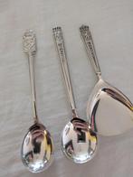 3 x Nederlandse zilver suikerschep lepeltje NCRV vooroorlogs, Ophalen of Verzenden, Zilver