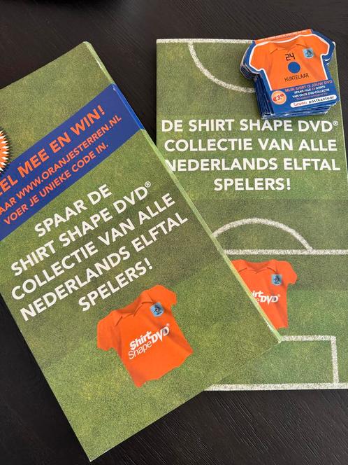 Nederlands Elftal DVD Collectie 23 verschillende Shirt dvd’s, Verzamelen, Sportartikelen en Voetbal, Zo goed als nieuw, Overige typen