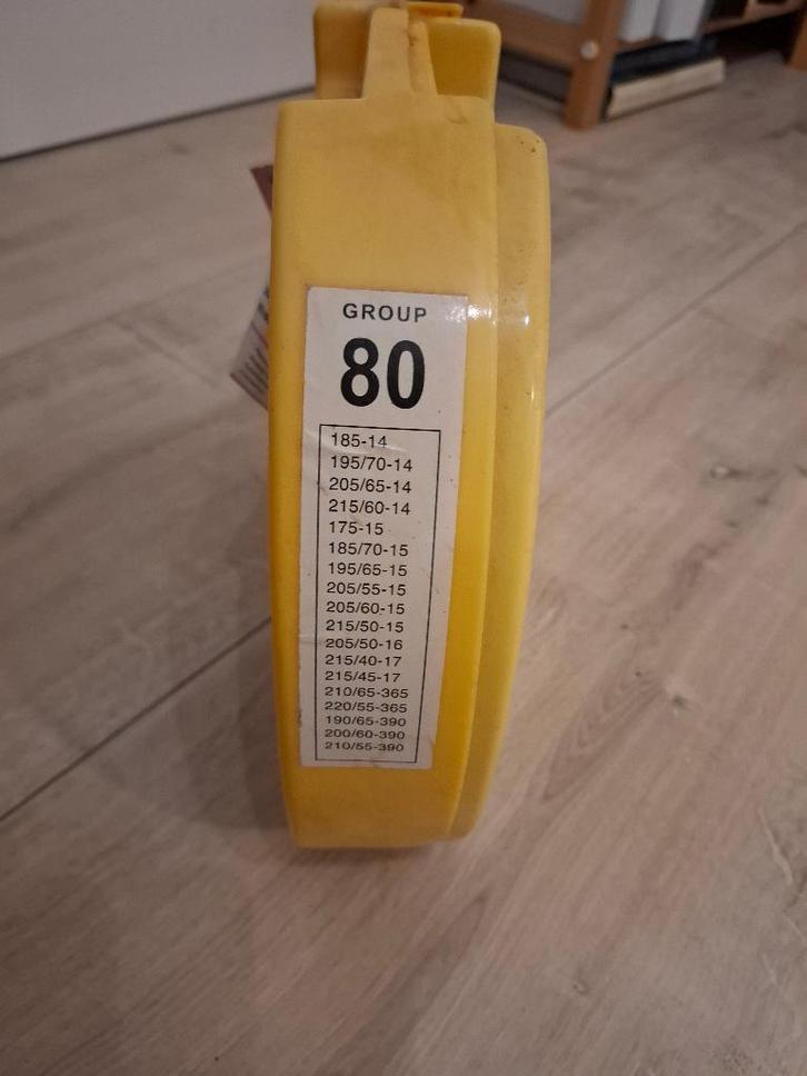 Nieuwe sneeuwkettingen maat 80, Auto diversen, Sneeuwkettingen, Nieuw, Ophalen of Verzenden