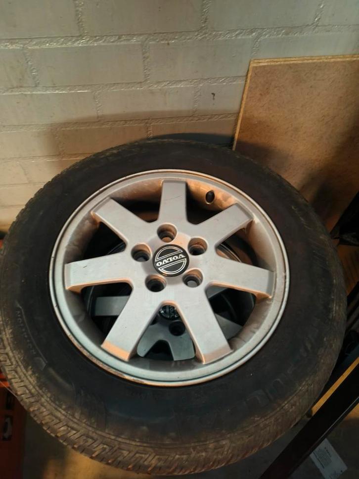 Volvo V50 LMV LM lichtmetalen velgen met banden, Auto-onderdelen, Banden en Velgen, Banden en Velgen, All Season, 15 inch, 195 mm