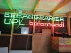 Antieke Neon Reclame Behangpapier Balamundi Jaren 50, Ophalen