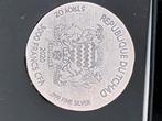 Zilveren 5 oz munt baar zeldzame, Verzenden, Zilver