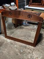 Brocante spiegel, diverse spiegels zie foto's, Ophalen, Rechthoekig, Minder dan 50 cm