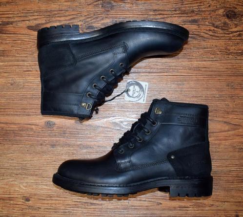 YELLOW CAB - leren Defend boots black - maat 42, Kleding | Heren, Schoenen, Nieuw, Boots, Zwart, Ophalen of Verzenden