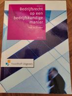 Bedrijfsrecht op een bedrijfskundige manier Vijfde 5e druk, Ophalen of Verzenden, Gelezen, HBO, Prof. mr. A. Brack