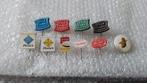 9 verschillende speldjes en een button pinda's, Ophalen of Verzenden, Zo goed als nieuw, Overige onderwerpen