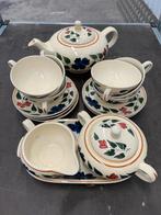 Boerenbont Theeservies Compleet Model 418 16-delig, Ophalen of Verzenden