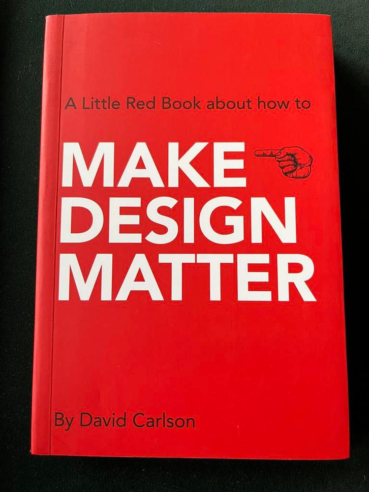 Make Design Matter - David Carlson, Boeken, Kunst en Cultuur | Fotografie en Design, Nieuw, Overige onderwerpen, Ophalen of Verzenden