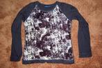 Leuk bruin dames-shirt, maat M, Maat 38/40 (M), Ophalen of Verzenden, Zo goed als nieuw, Lange mouw