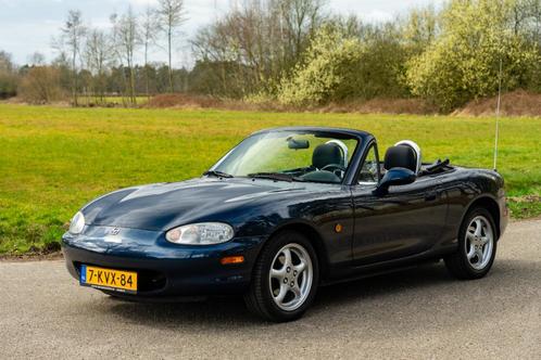 Mazda MX-5 uit 2001 | LAGE KM | ROESTVRIJ | AIRCO, Auto's, Mazda, Bedrijf, MX-5, ABS, Airbags, Airconditioning, Elektrische buitenspiegels